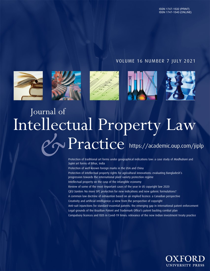 Intellectual property on the cusp of the intangible economy